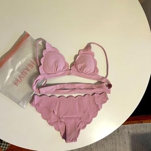 Marysia Swim “Antibes” Scalloped Bikini